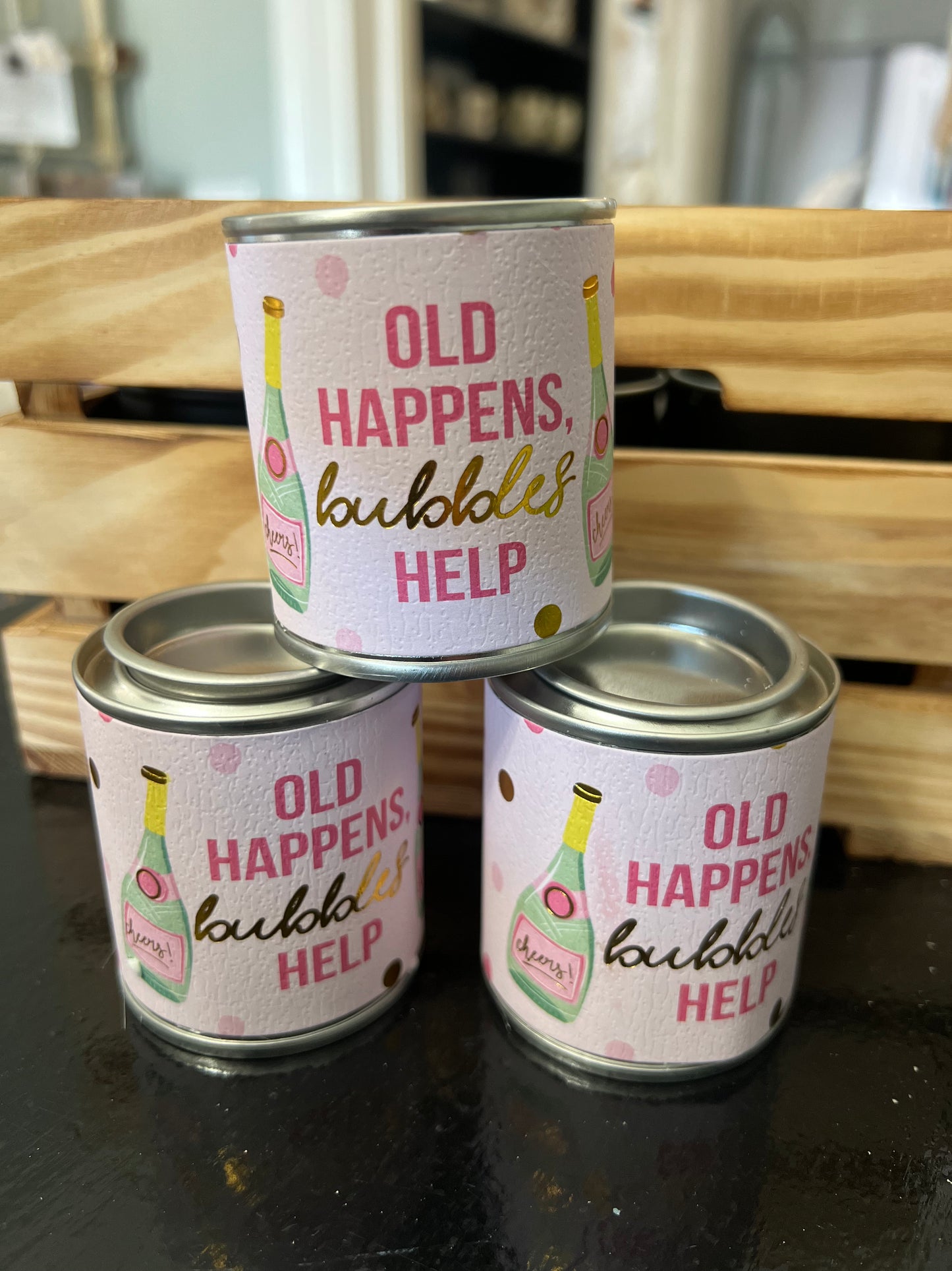 Birthday Tin Candle