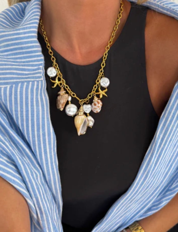 Shell Charm Necklace