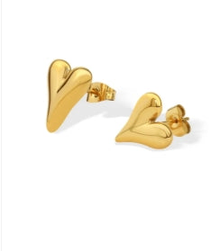 Heart Studs