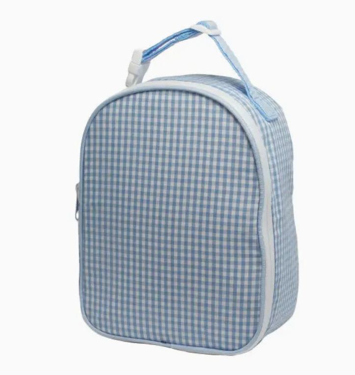 Blue Gingham Lunchbox
