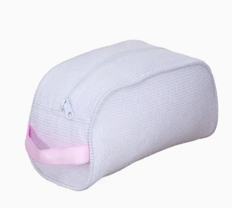 Seersucker Toiletry Bag