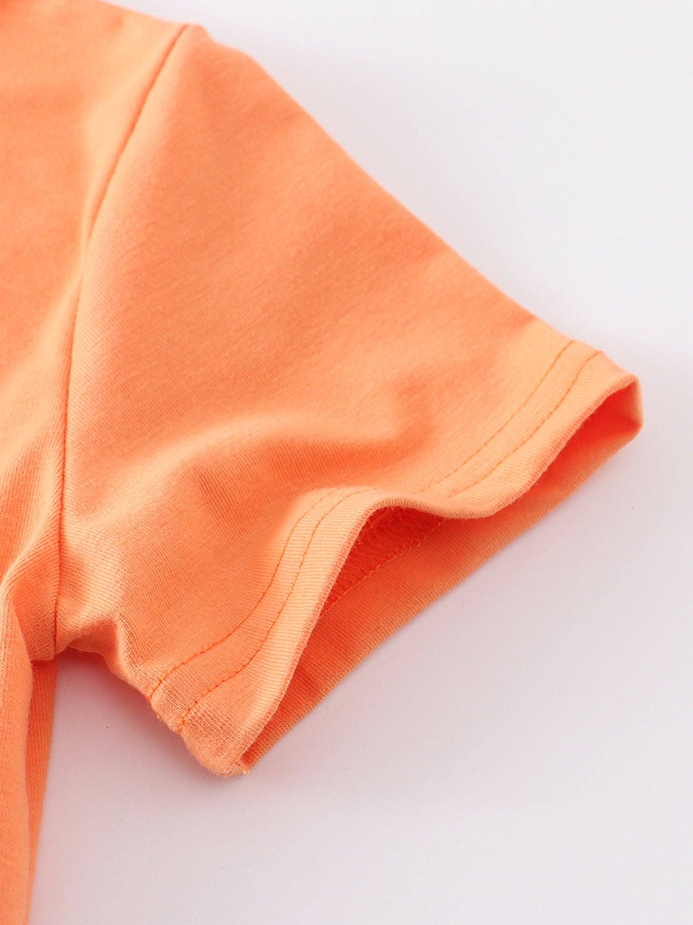 Orange Easter Rabbit Boy Set