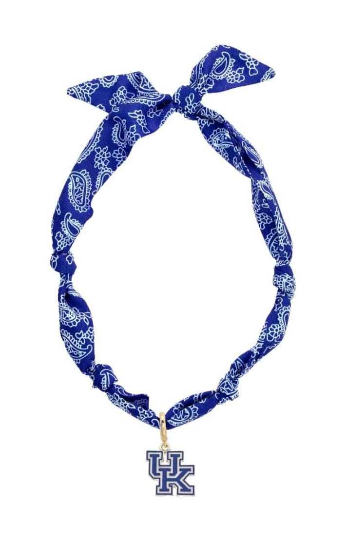 Kentucky Bandana Scarf Necklace