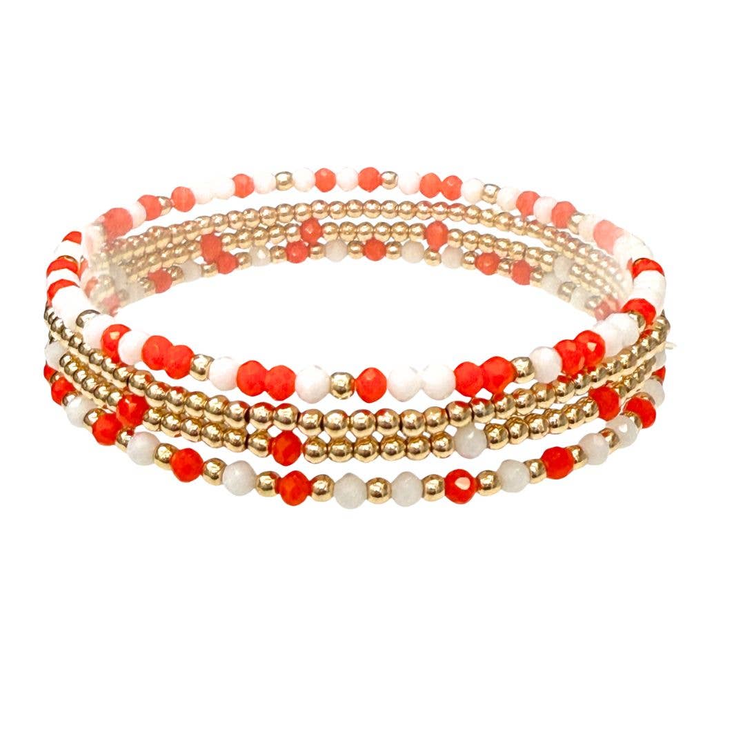 Gameday Beaded Bracelet