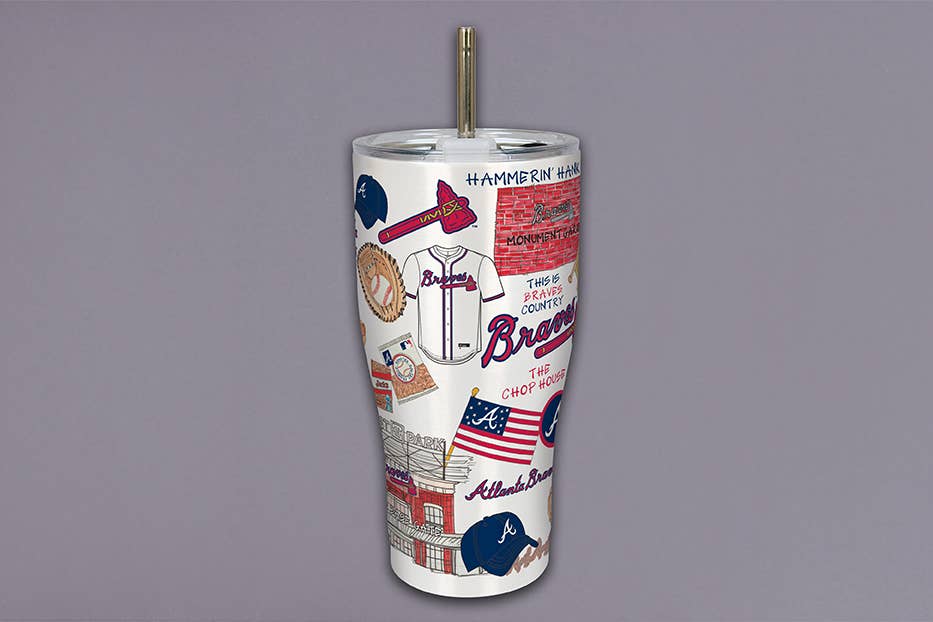 Atl Braves Icon Tumbler