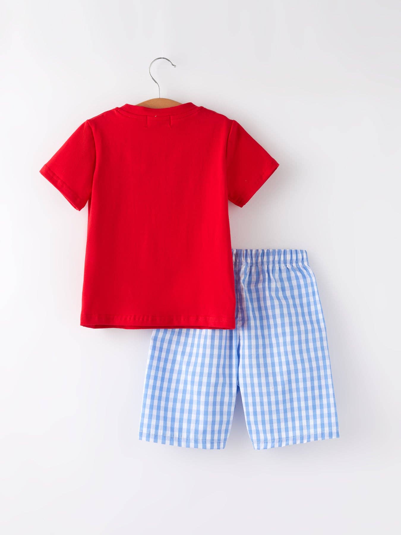 Flag Smocked 2pc Set