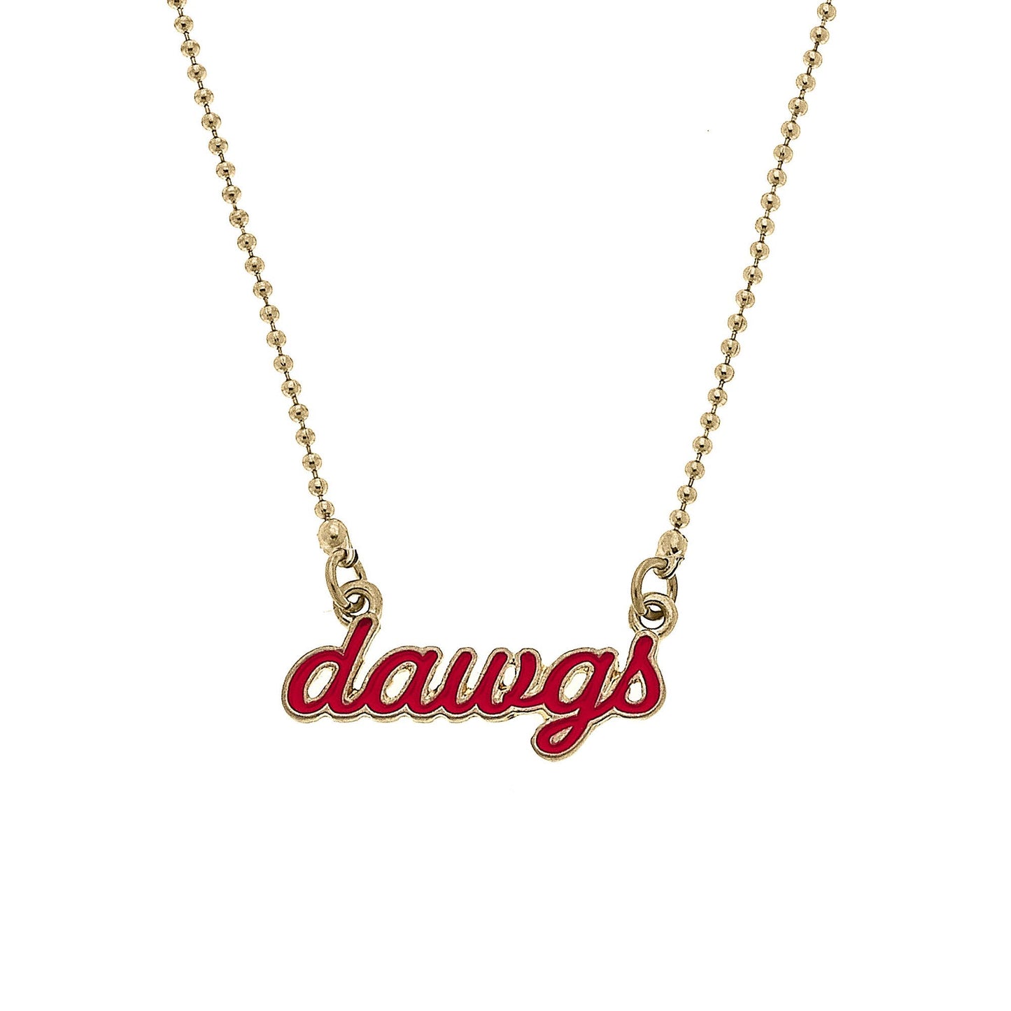 Georgia Script Necklace