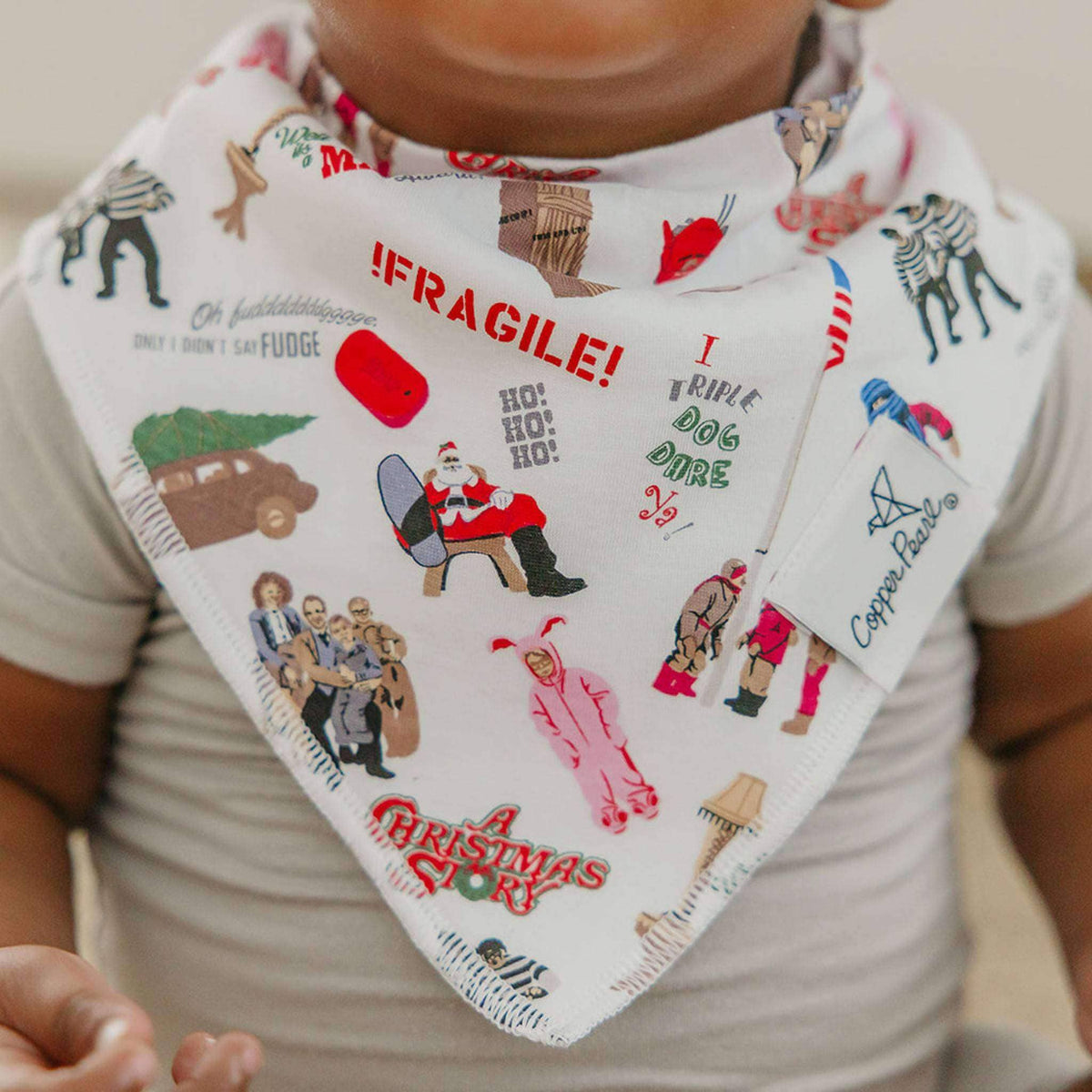 4 Bandana Bibs -Christmas Classics