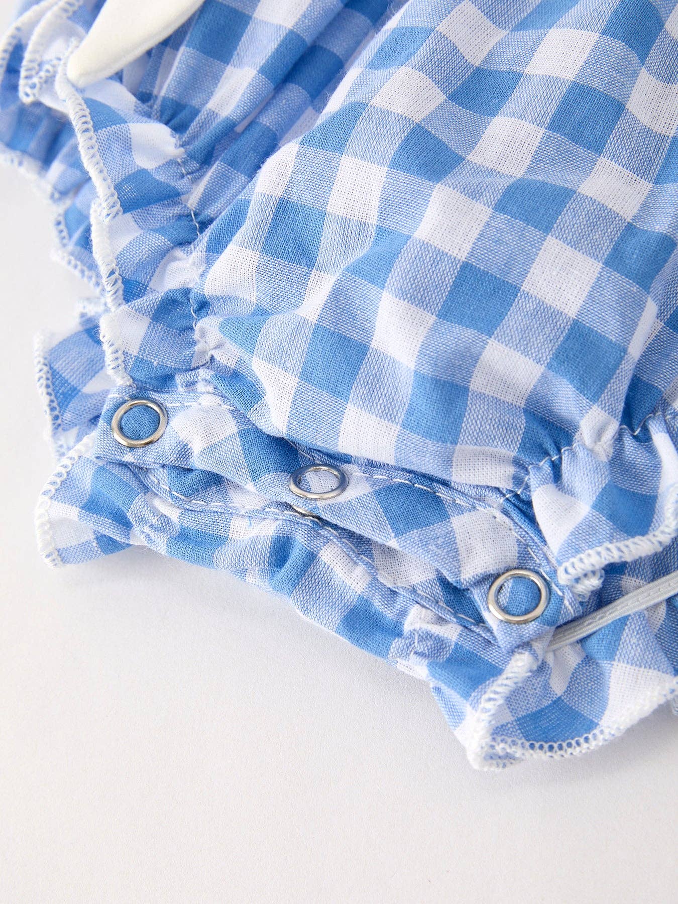 Blue Pumpkin Smocked Bubble