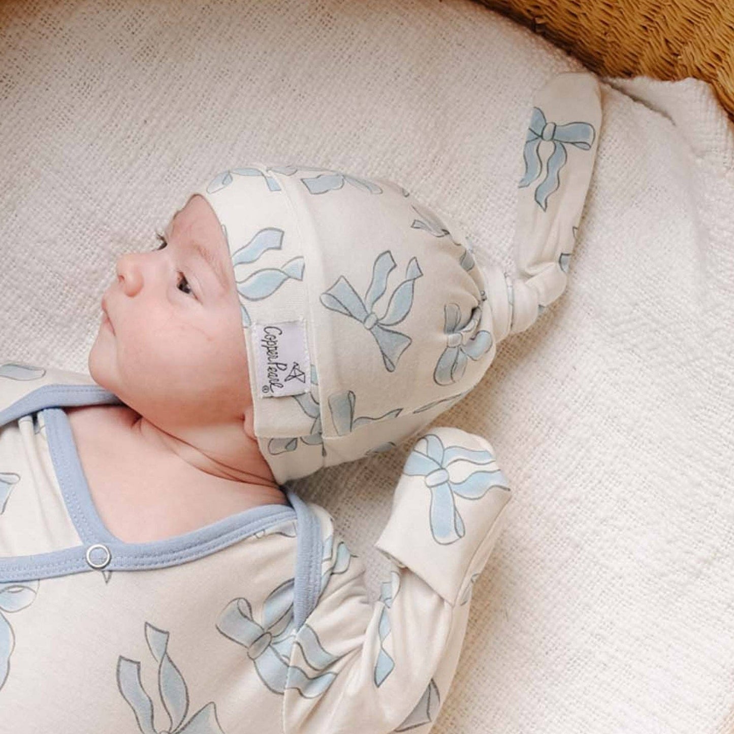 Top Knot Hat -Daphne