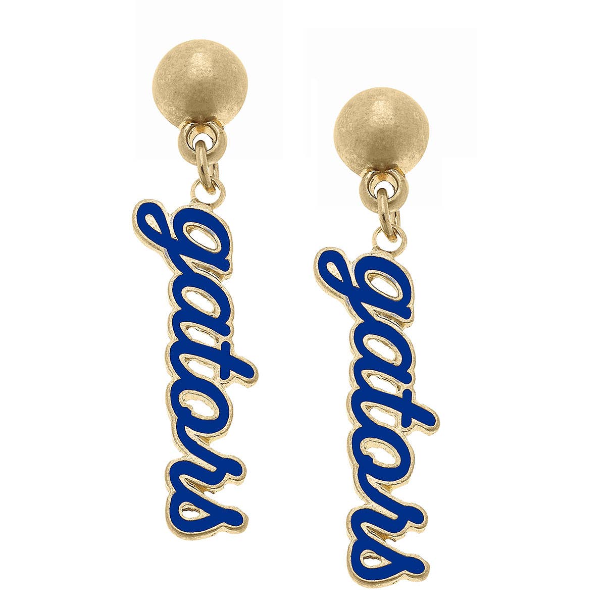 Florida Gators Script Earrings