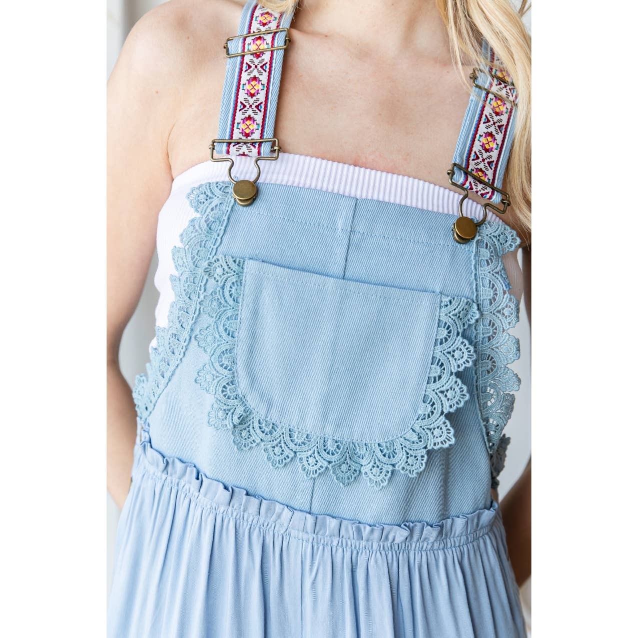 OVERALL SHORTS ROMPER