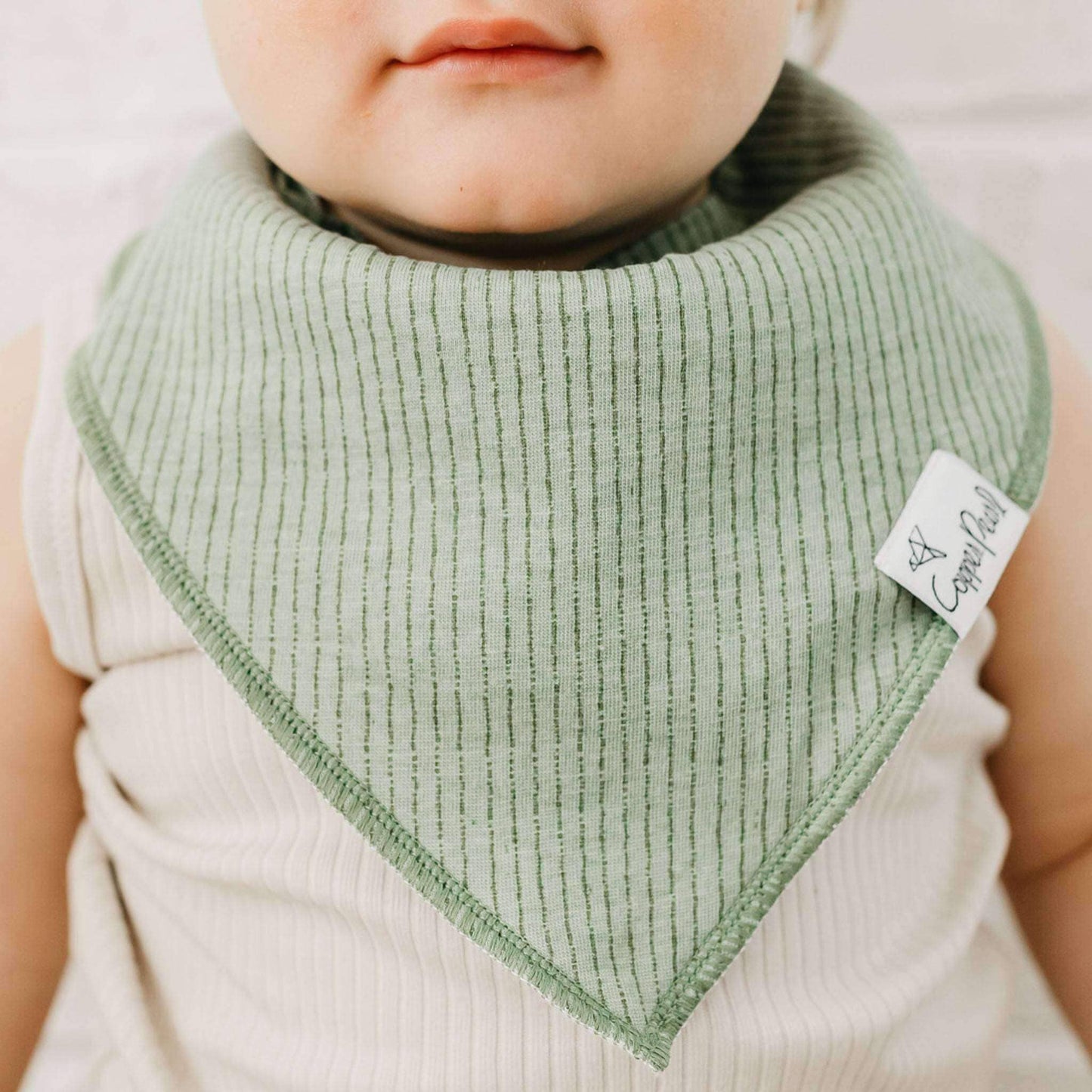 4 Bandana Bibs -Peanut