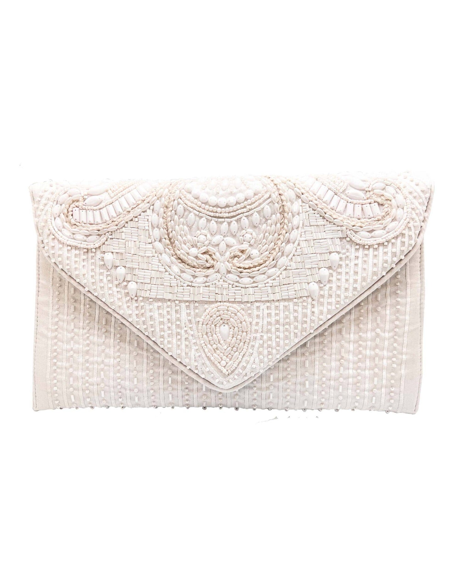 BEADED ENVELOPE CLUTCH