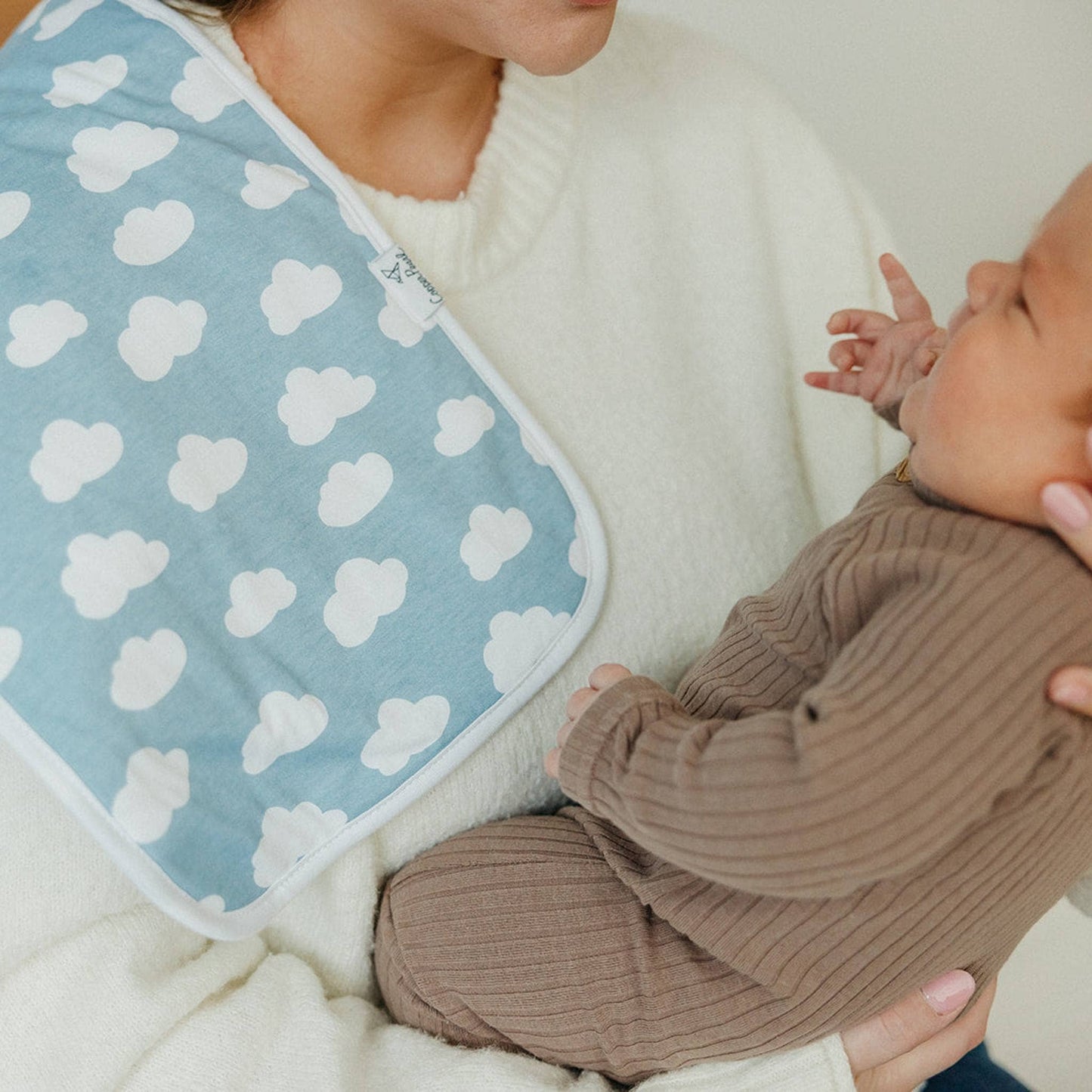 3 Burp Cloths -Farmstead