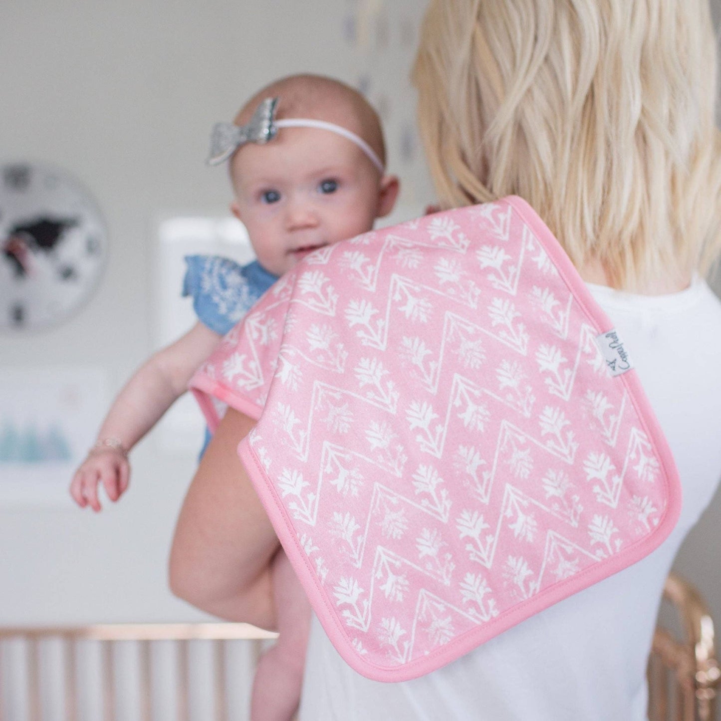 3 Burp Cloths -