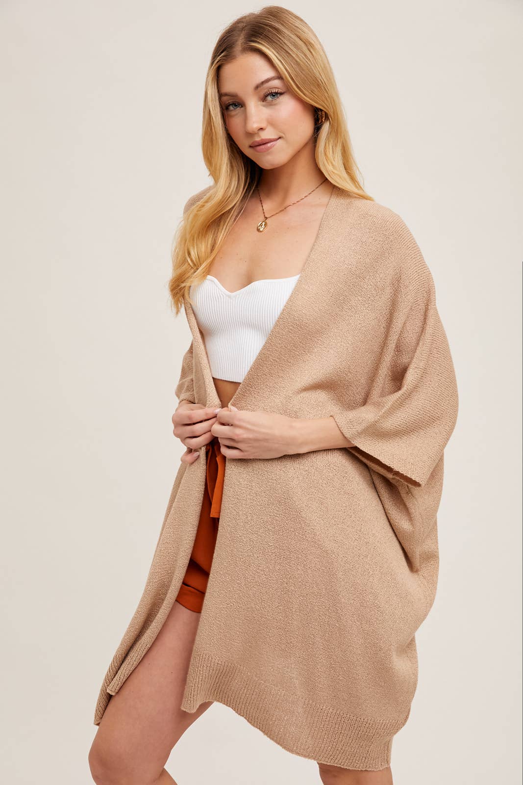 WIDE SLEEVE CARDIGAN