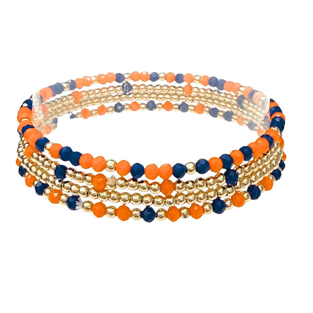 Gameday Beaded Bracelet