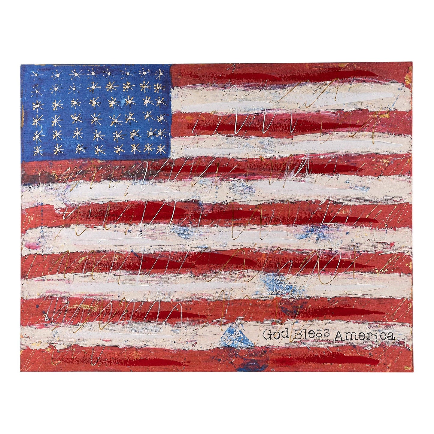 American Flag Canvas - Fourth of July