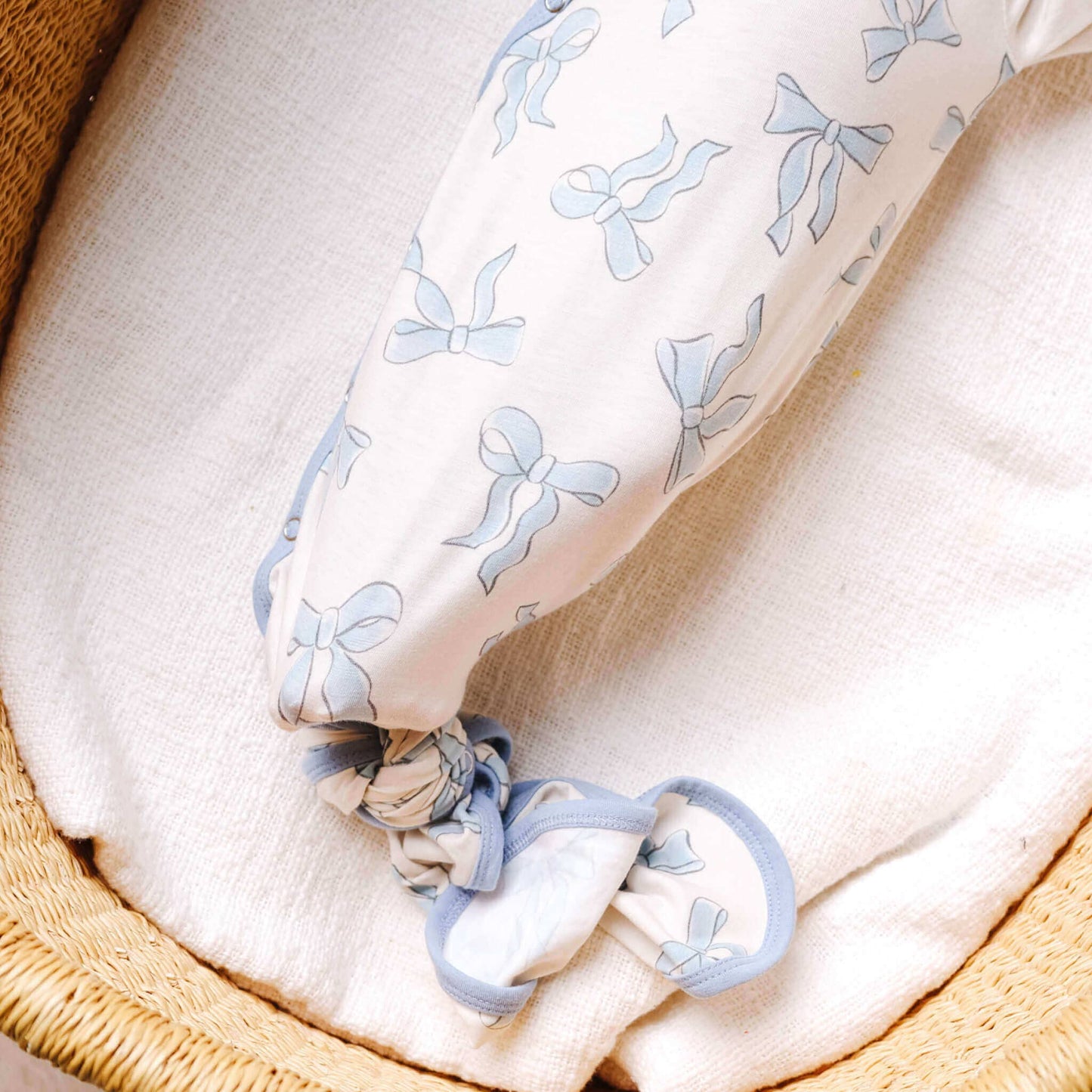 Newborn Knot Gown-Daphne