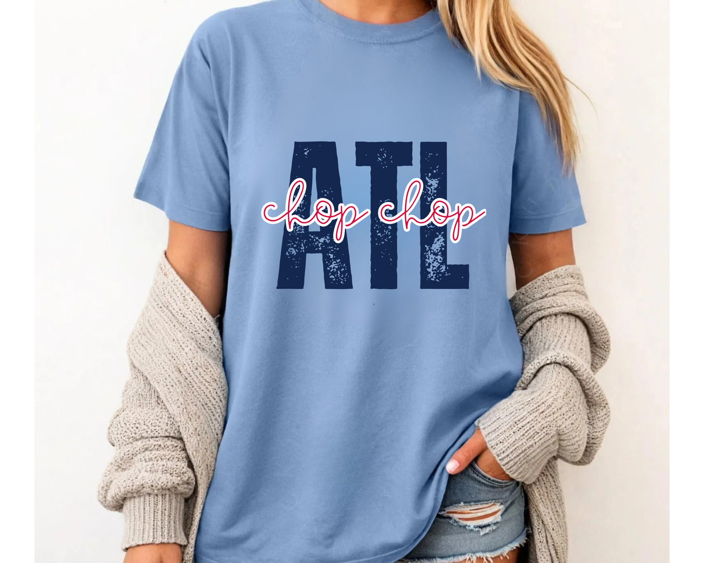 Atlanta Chop On Tee