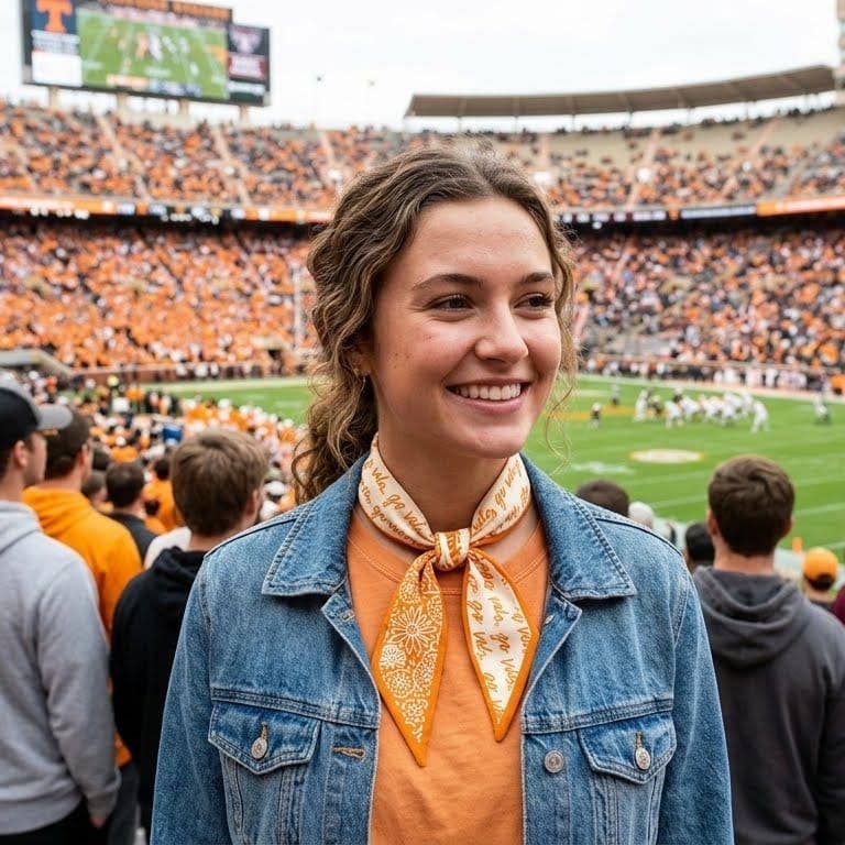 Skinny Scarf – Tennessee Vols