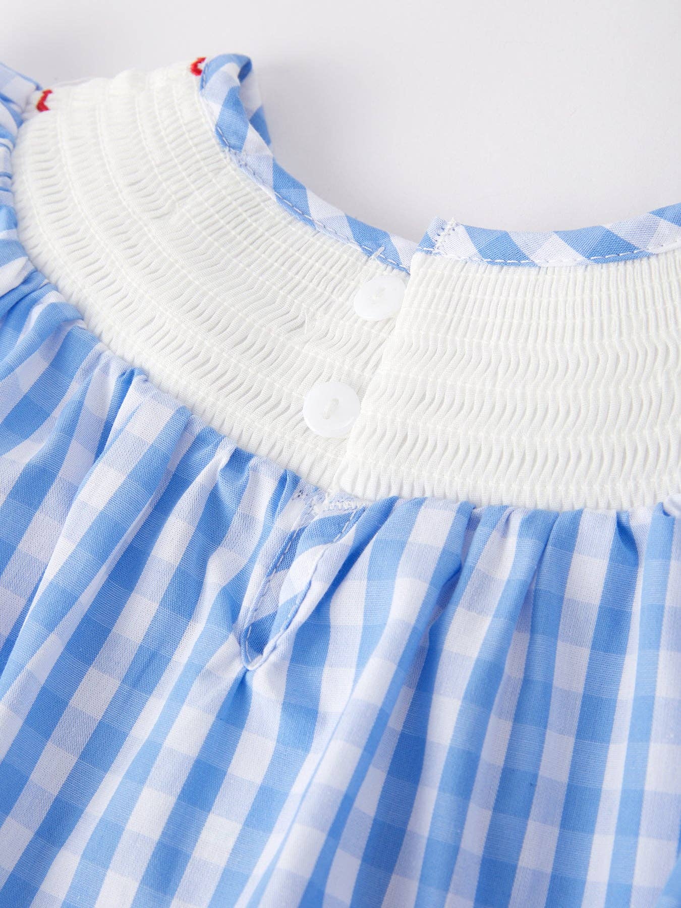Flag Smocked Bubble