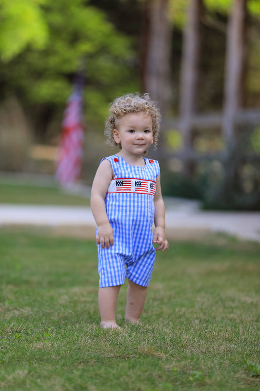 Flag Smocked JonJon