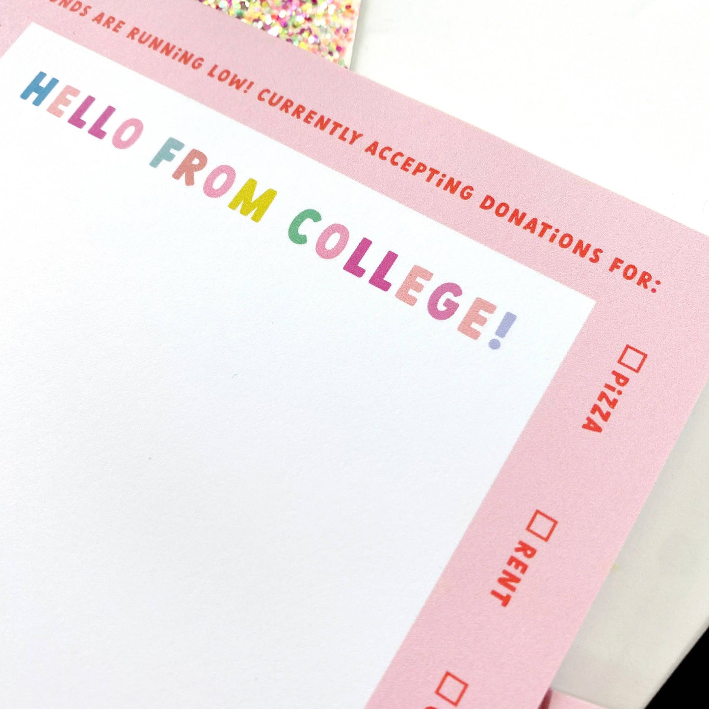 Funds are Running Low!  Notepads