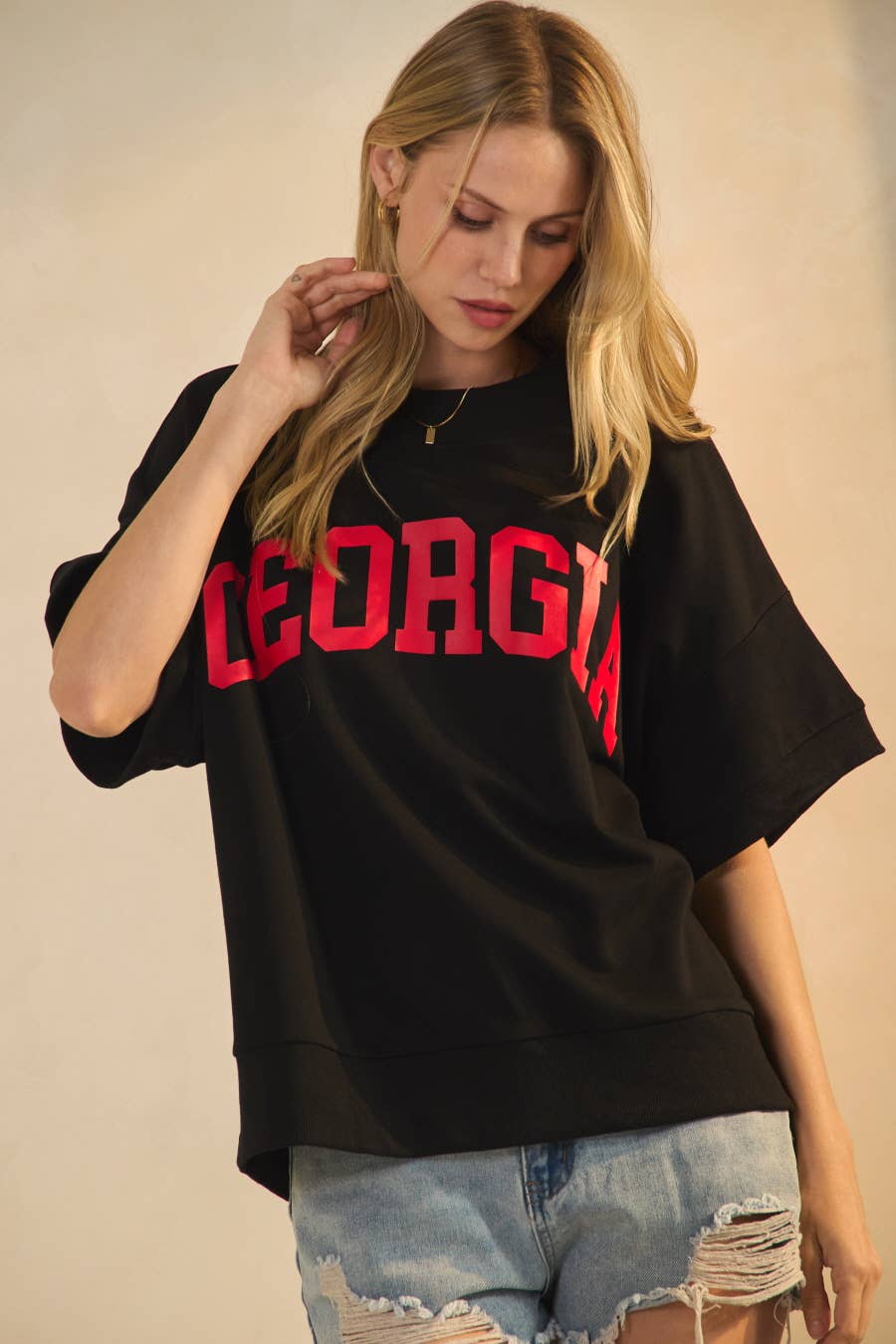 Boxy Georgia Top