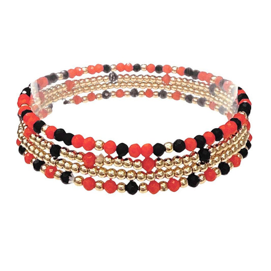 Gameday Beaded Bracelet