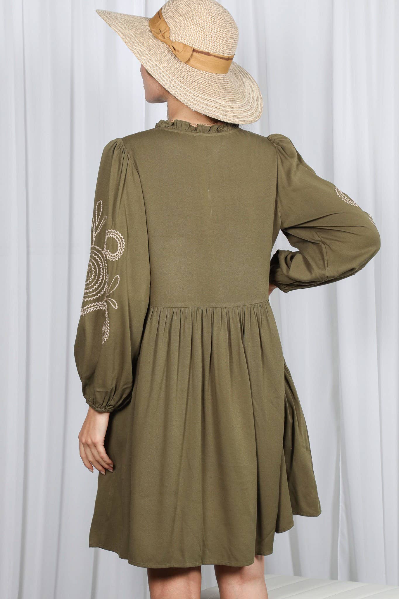 Paisley Baby Doll Dress