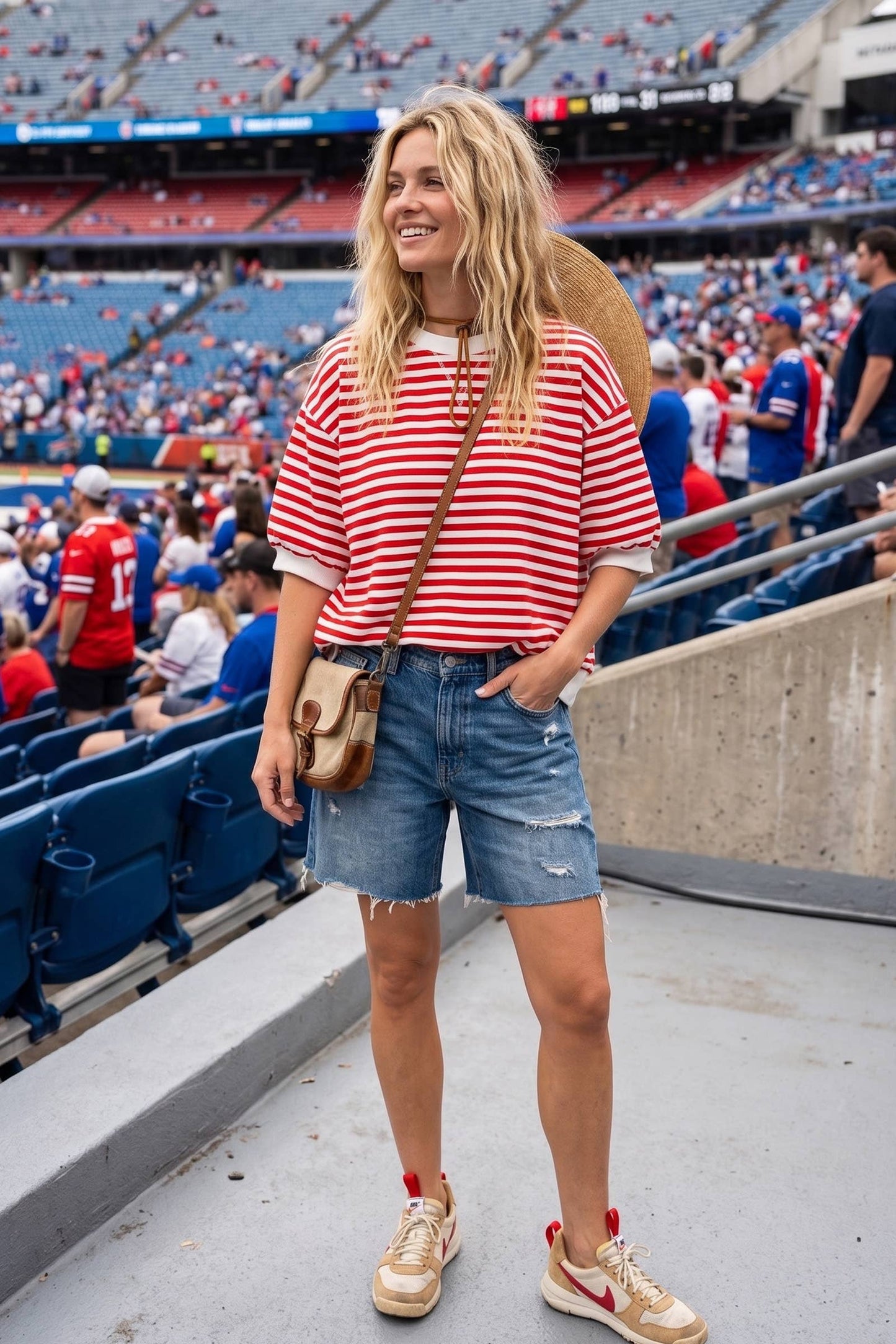 Striped Knit Top