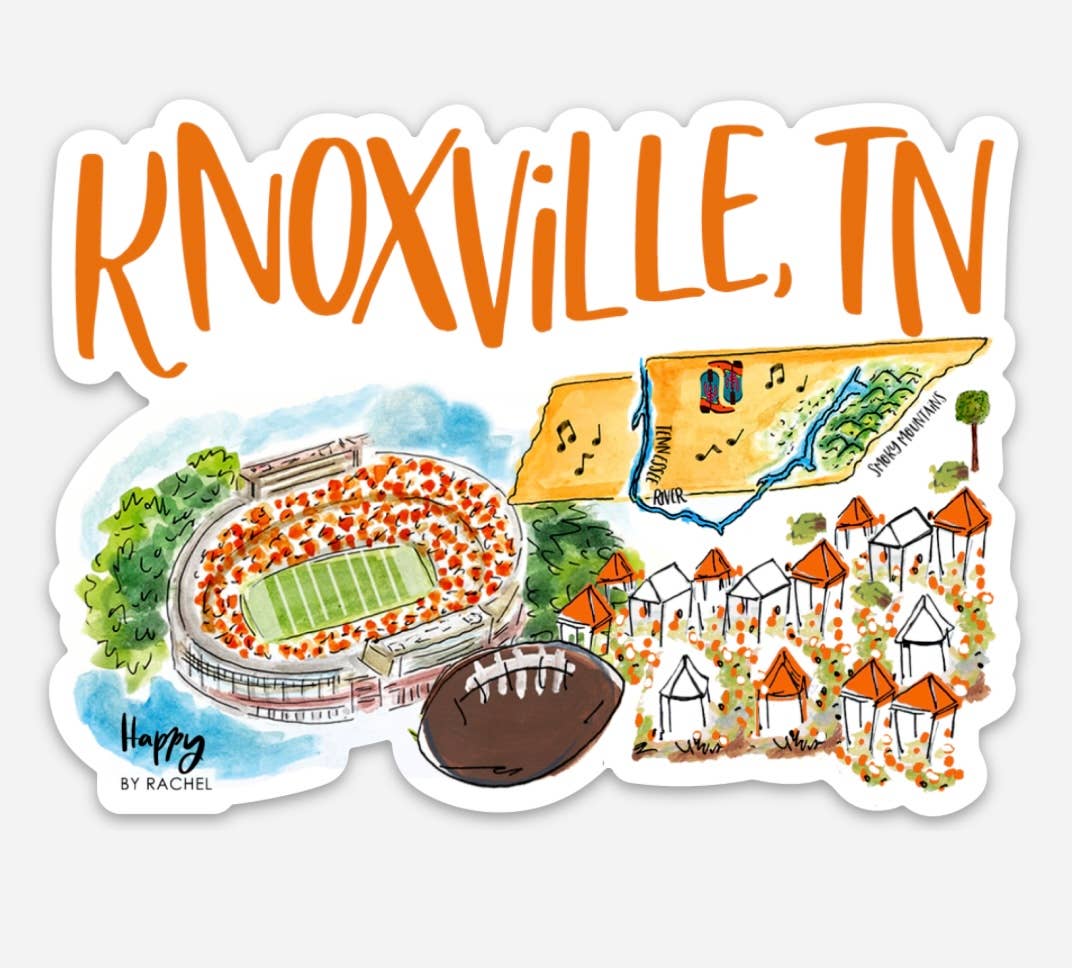 Knoxville , TN Sticker