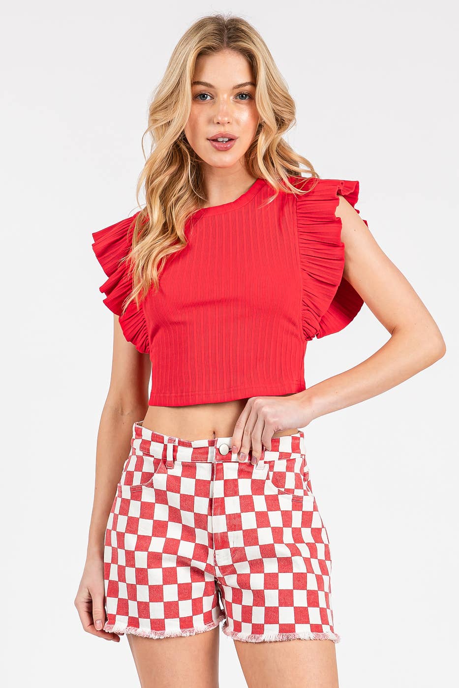 CHECKERED SHORTS