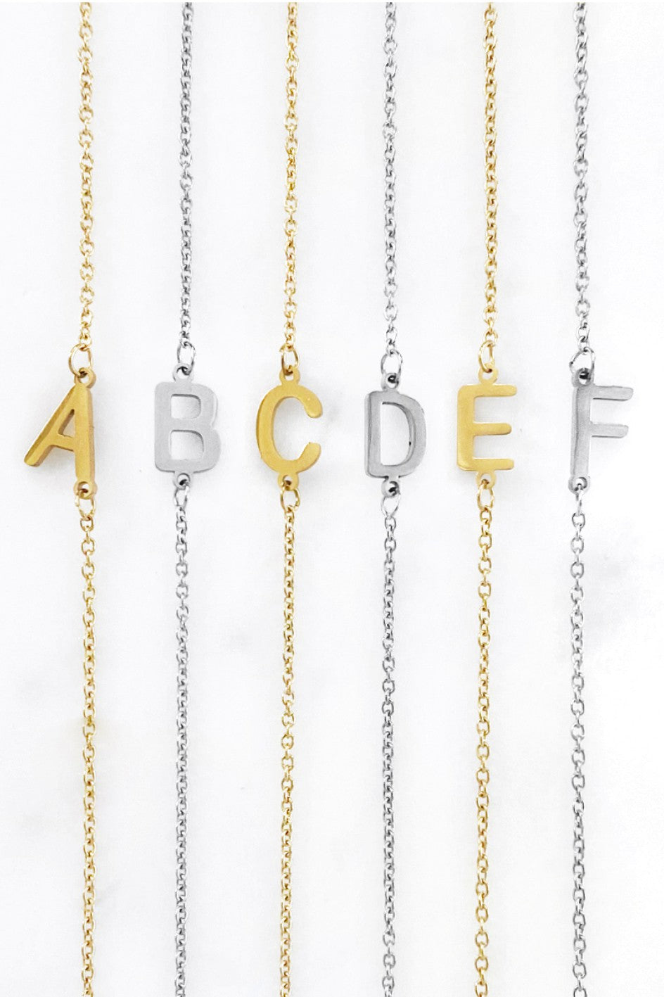 Dainty Initial Necklace