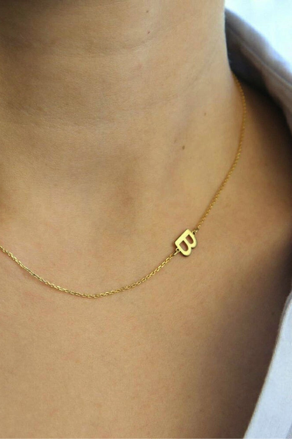 Dainty Initial Necklace