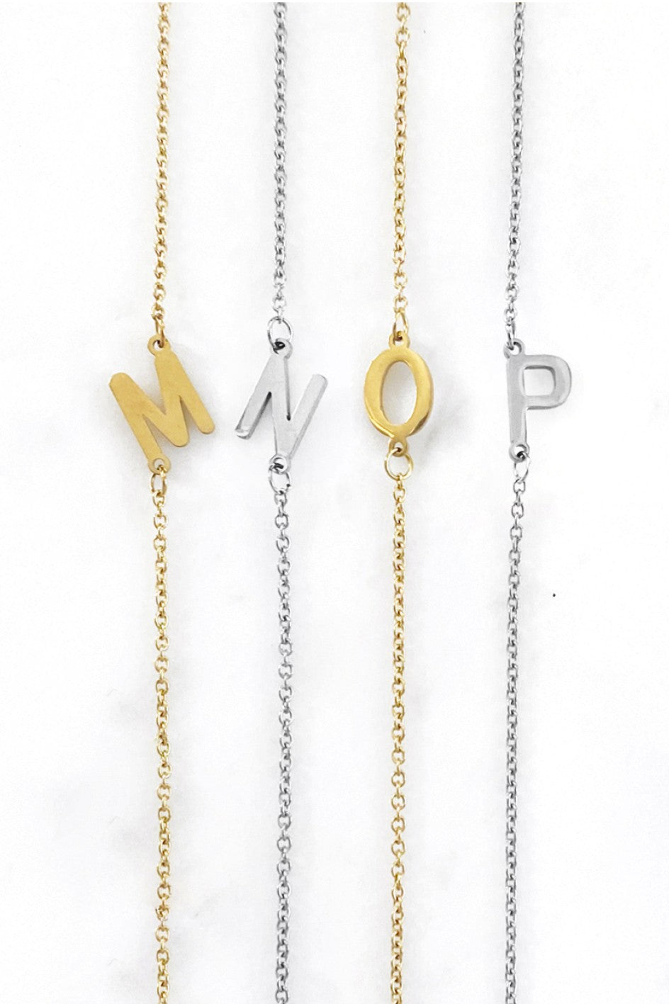 Dainty Initial Necklace