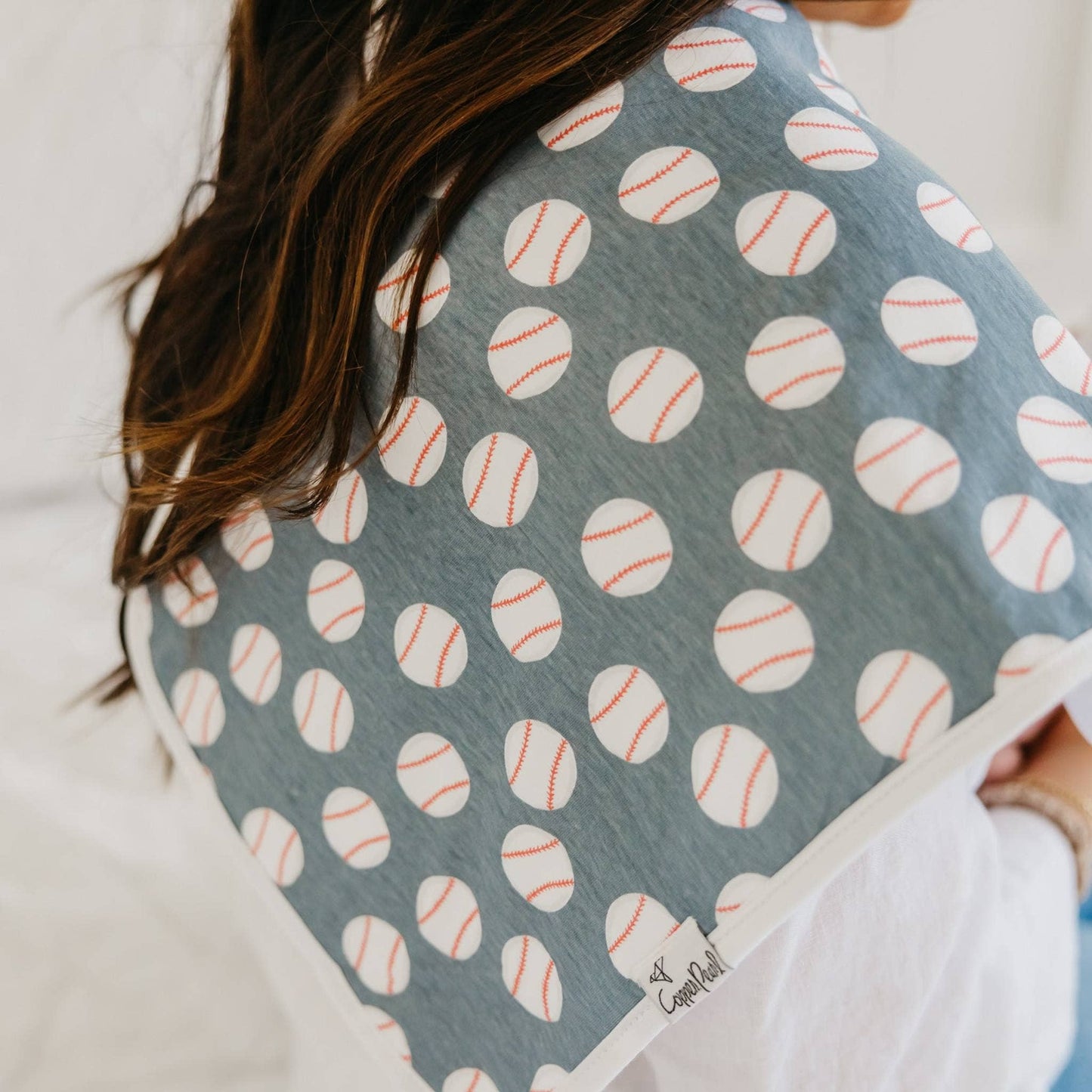 3 Burp Cloths -Slugger
