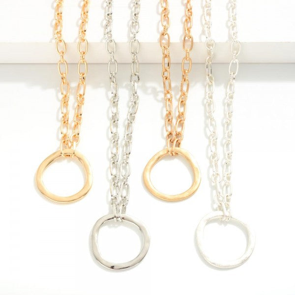 Small Circle Necklace