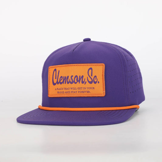 Clemson, SC Rope Hat with Patch