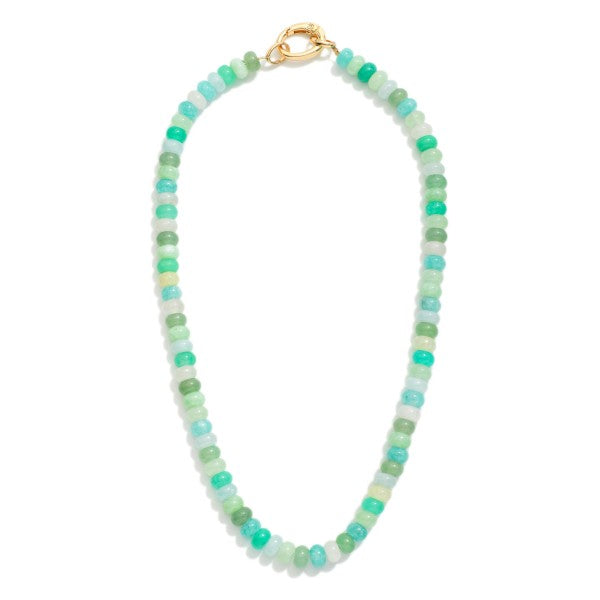 Stone Beaded Necklace
