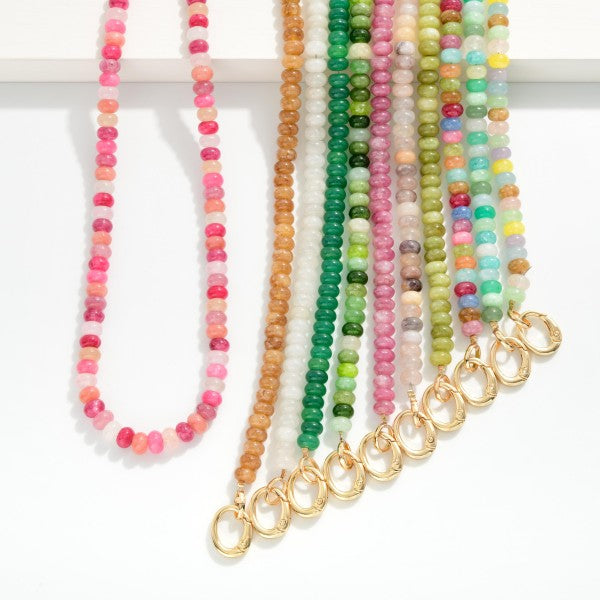 Stone Beaded Necklace
