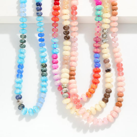 Stone Beaded Necklace