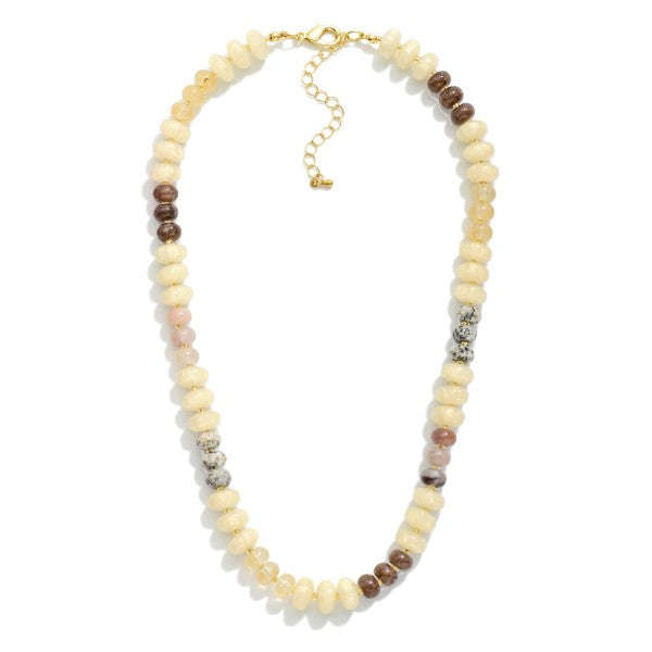 Stone Beaded Necklace