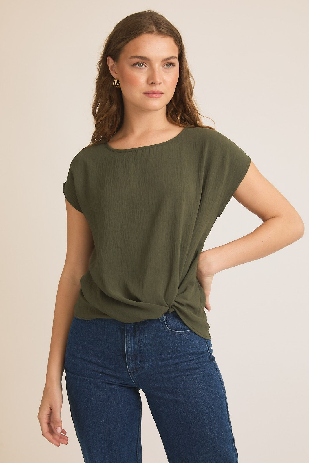 Solid Top w/Knot detail