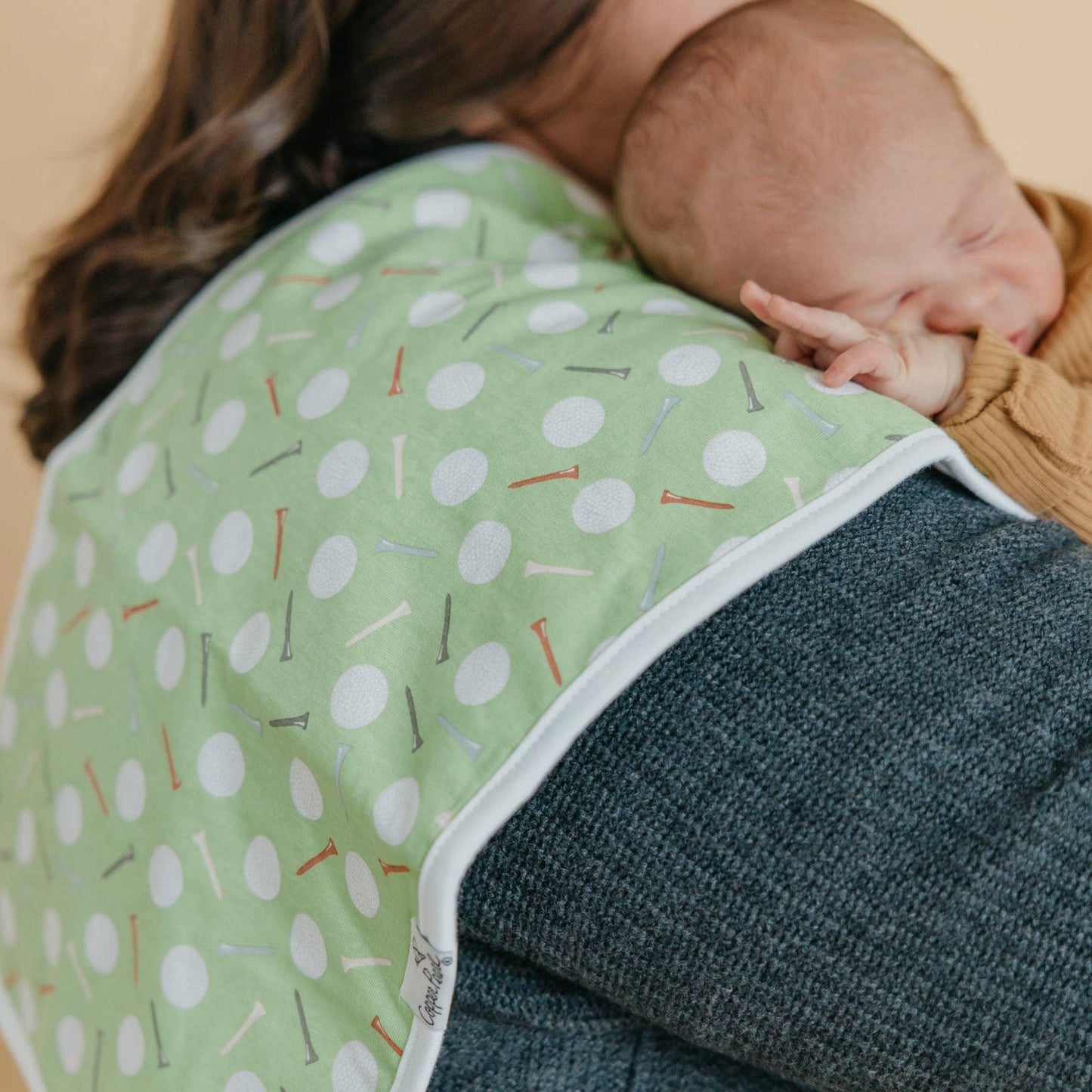 3 Burp Cloths -Bogey