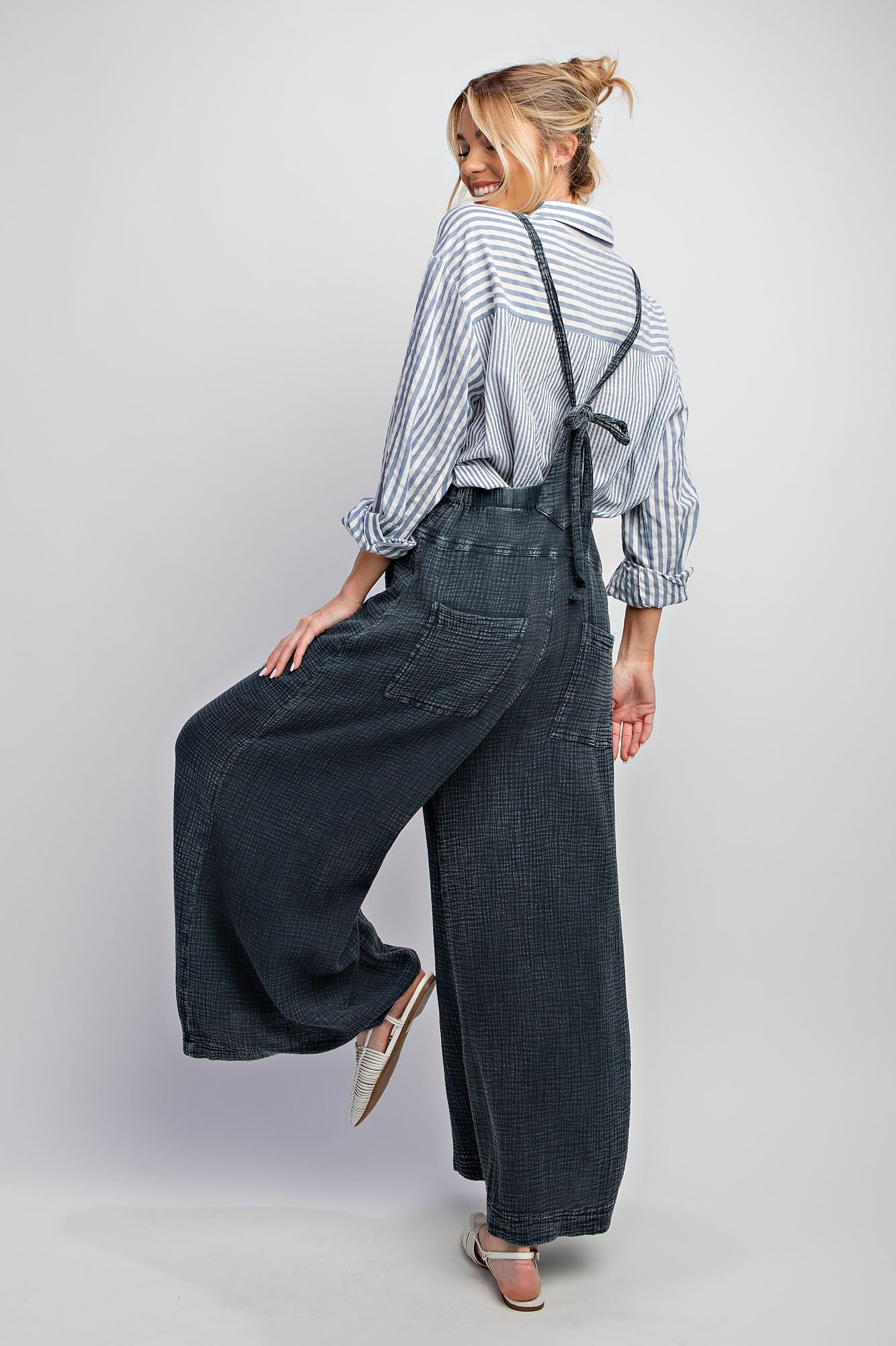 Washed Cotton Overalls