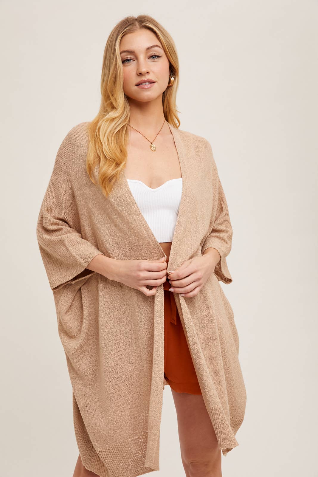 WIDE SLEEVE CARDIGAN