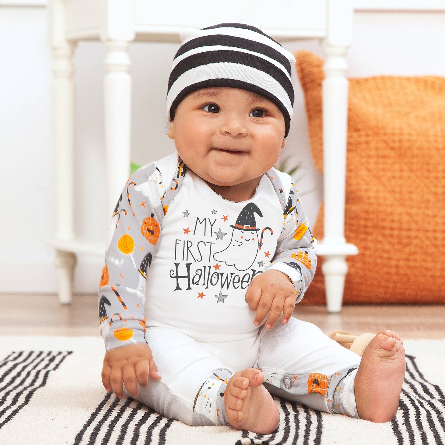 "My 1st Halloween" Bamboo Romper